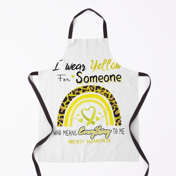 Item preview, Obesity Awareness I Wear Yellow for Someone Who Means Everything To Me designed and sold by GennieShop.