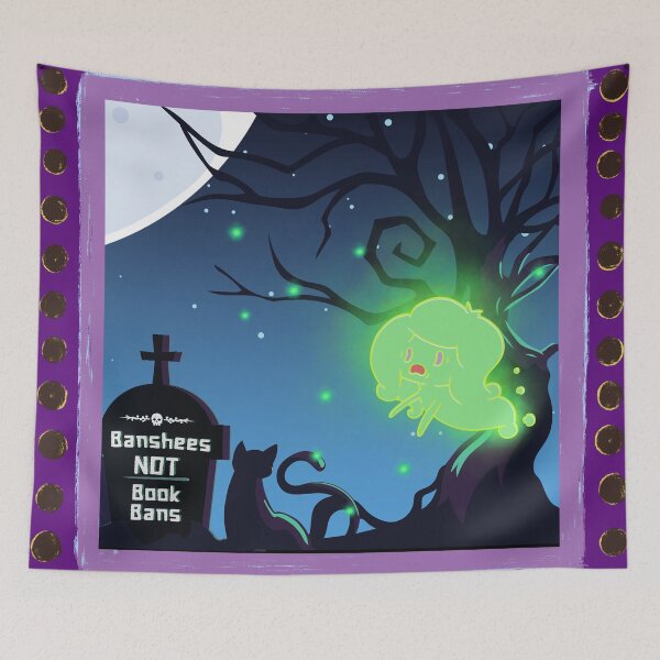 Item preview, Banshees, not Book Bans designed and sold by Cucubert.