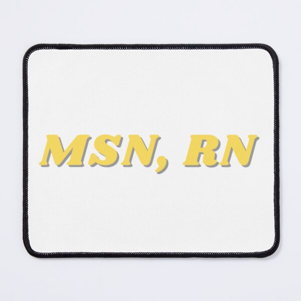 Item preview, MSN, RN- yellow designed and sold by CSdoodles.
