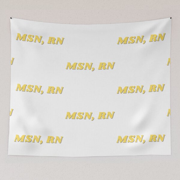 Item preview, MSN, RN- yellow designed and sold by CSdoodles.