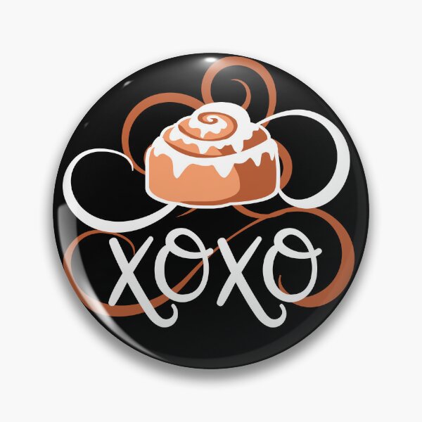 Item preview, Cinnamon Roll XOXO 2 designed and sold by SimplyMe-Plus.