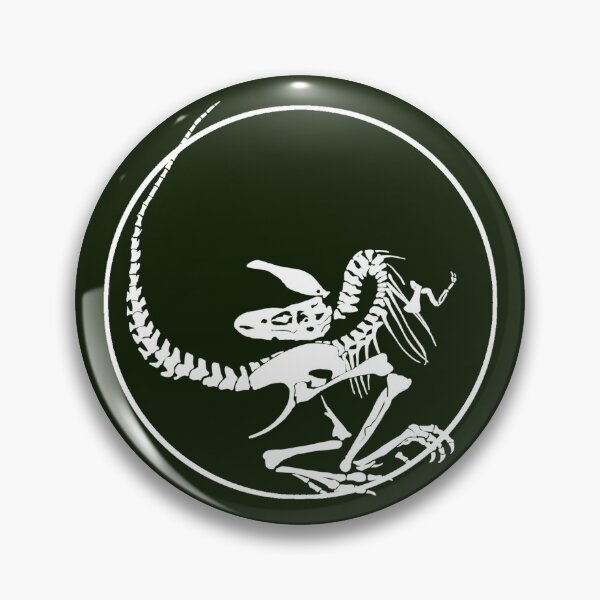 Item preview, Gorgosaurus Fossil Line Art - White designed and sold by cyanochic.