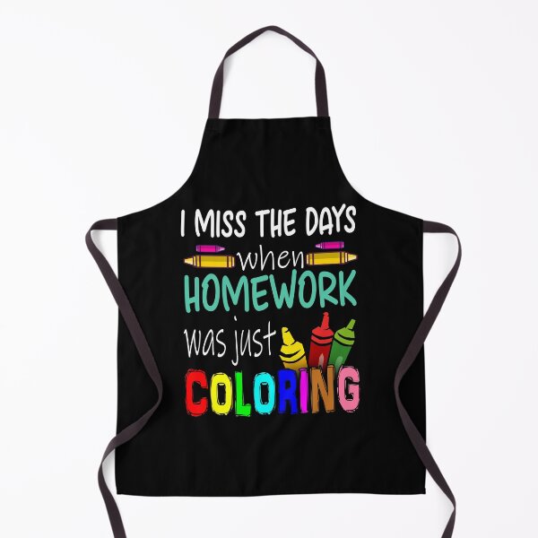Item preview, Extraño los días en que la tarea era solo colorear designed and sold by kuenzisedtalz10.