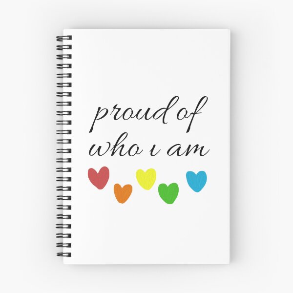 Item preview, Proud Of Who I Am LGBT Pride Design designed and sold by semioddfinds.