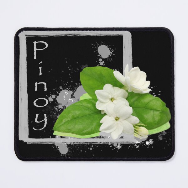 Item preview, Pinoy (slang word for Filipino guy) with a Sampaguita flower designed and sold by -short- & EPIC shop.