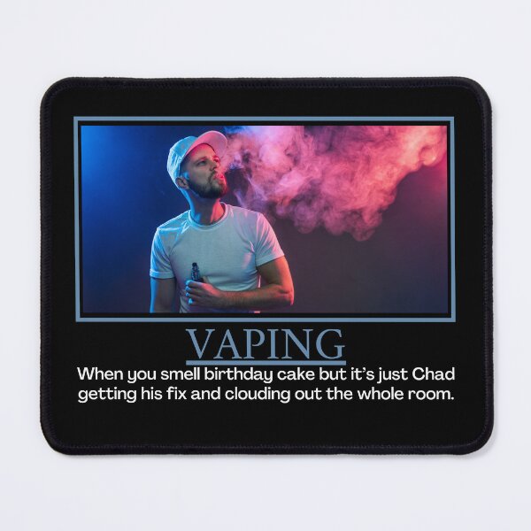 Aperçu de l'œuvre Vaping - Démotivation Poster créée et vendue par DesignsByDaddy.