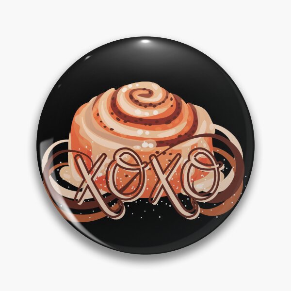 Item preview, Cinnamon Roll XOXO 3 designed and sold by SimplyMe-Plus.