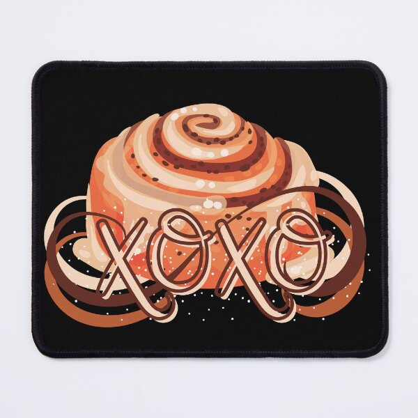 Item preview, Cinnamon Roll XOXO 3 designed and sold by SimplyMe-Plus.