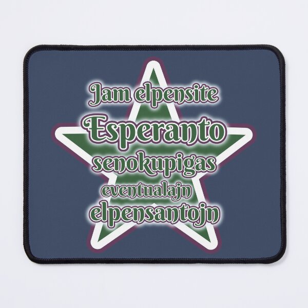 Item preview, Jam elpensite, Esperanto senokupigas eventualajn elpenantojn designed and sold by Zebastjan Johanzen.