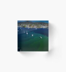 Water Ripples Acrylic Block