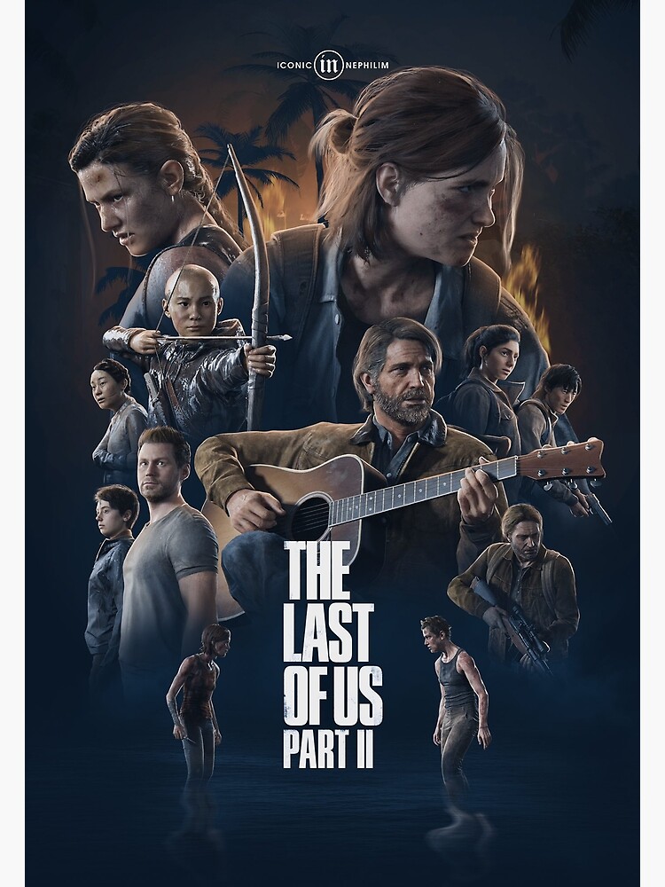 The Last Of Us Part 2 Poster Ellie - Posters buy now in the shop