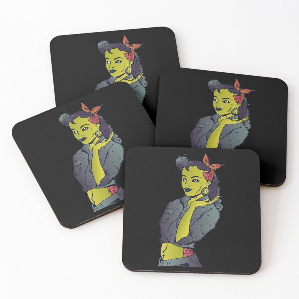 Item preview, zombie-pinup-girl-Classic-T-Shirt designed and sold by JohathanHardin1.