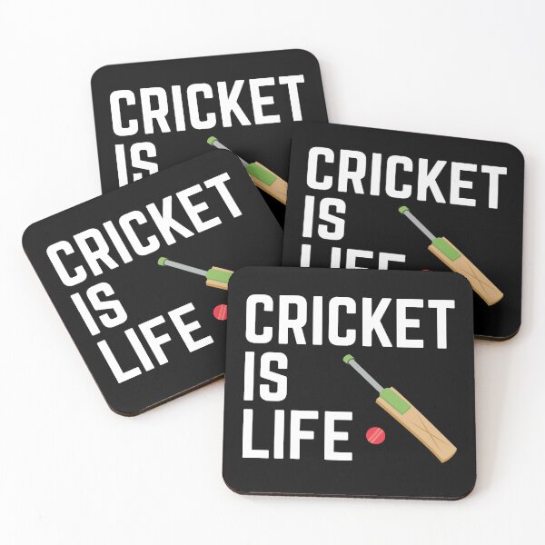 Aperçu de l'œuvre Conception de joueur de cricket - Le cricket, c'est la vie créée et vendue par EstelleStar.