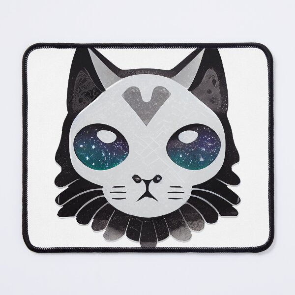 Item preview, Galaxy Gaze Cat designed and sold by SikoticVinyl.