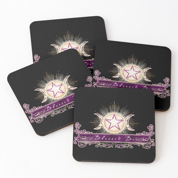Artikelvorschau, Gesegnet sei Wicca - Purple Edition - Version 2 entworfen und verkauft von MythikCreationz.
