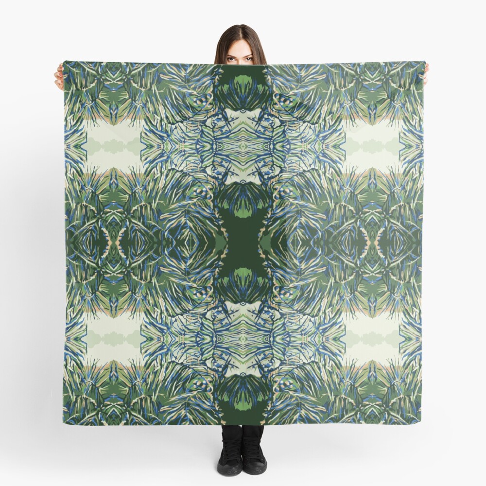 Tropic Palms Scarf