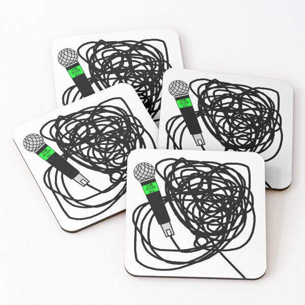 Item preview, Hand Drawn Microphone designed and sold by Square Root of Squid.