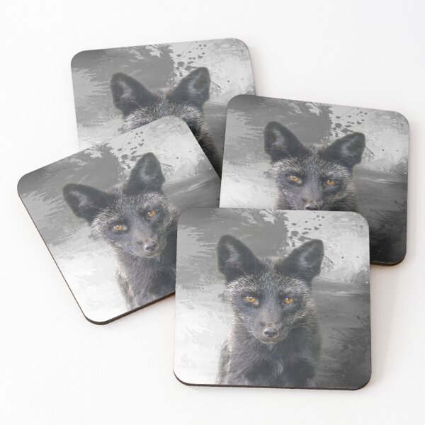 Item preview, Black Fox 01 designed and sold by Elisabeth Lucas.
