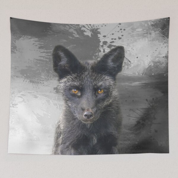 Item preview, Black Fox 01 designed and sold by Elisabeth Lucas.