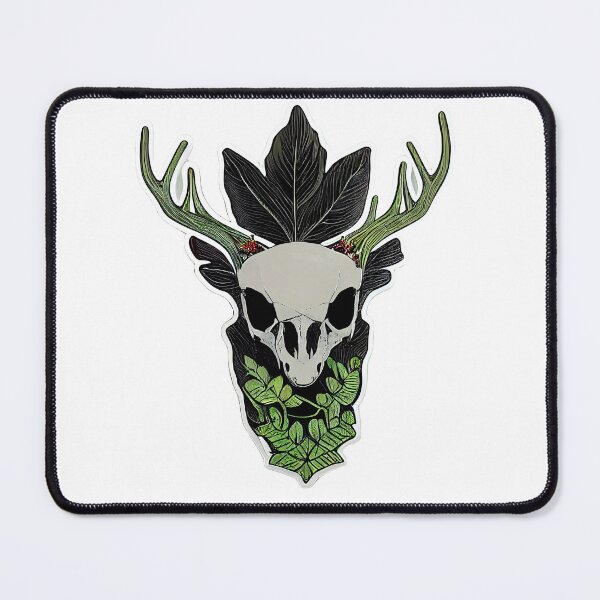 Item preview, Forest Deer Skull designed and sold by SikoticVinyl.