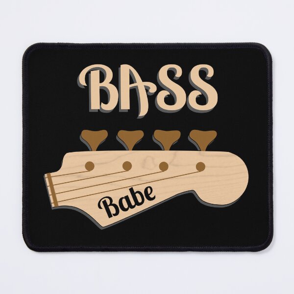 Item preview, BASS Babe - Bass Guitar Headstock designed and sold by Grepthor.