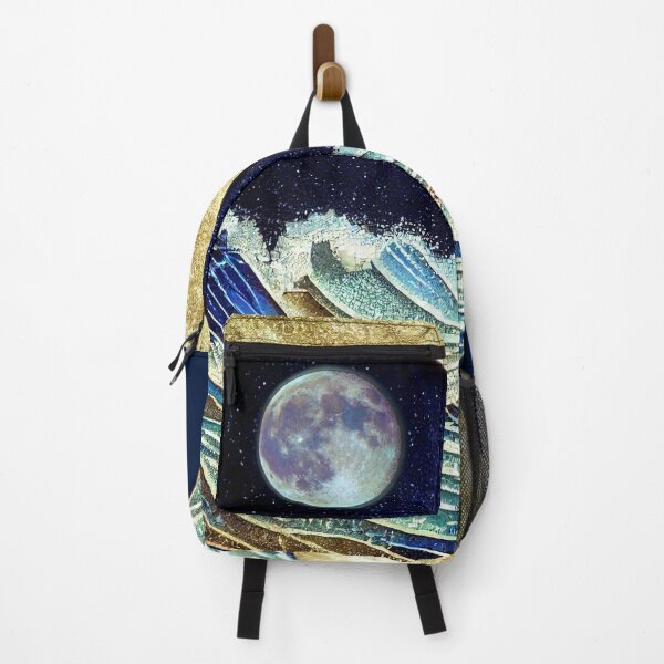 Item preview, Full Moon Over Ocean Waves - Sea Life designed and sold by JediNeil.
