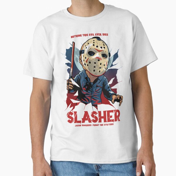 Slasher Horror Design In Time For Halloween Classic T-Shirt