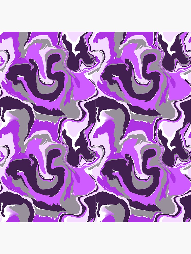 "Motion Flow Purple" Sticker for Sale by Brainchilddesi Redbubble