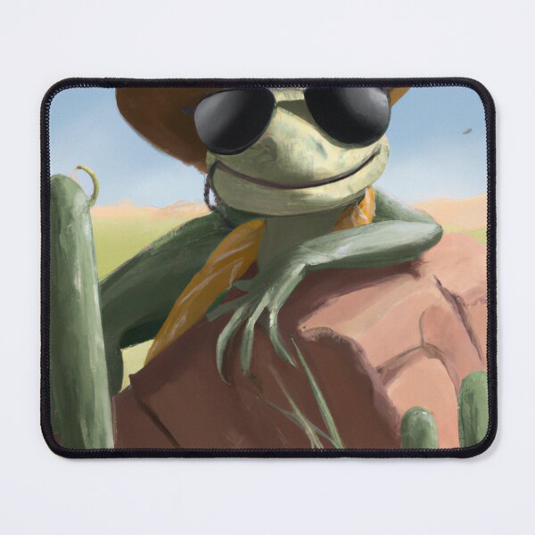 Item preview, Cowboy Lizard Wearing Sunglasses designed and sold by Zestpond.