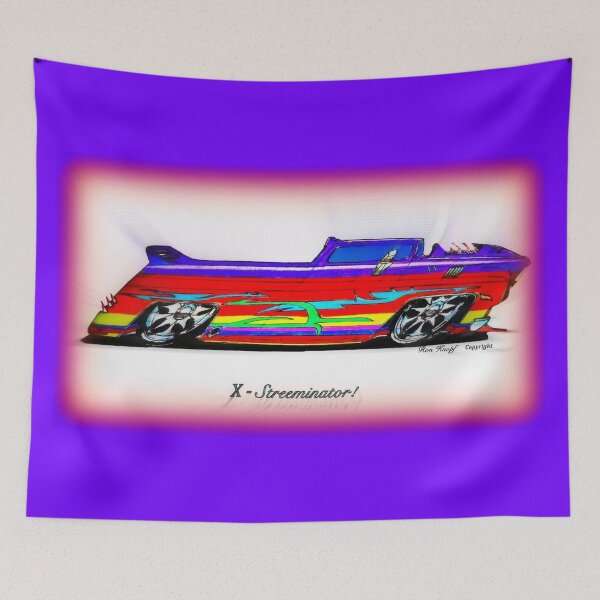 Item preview, Hot Rod Art  //  Radical Custom // The X-Streeminator! designed and sold by Imagin8er.