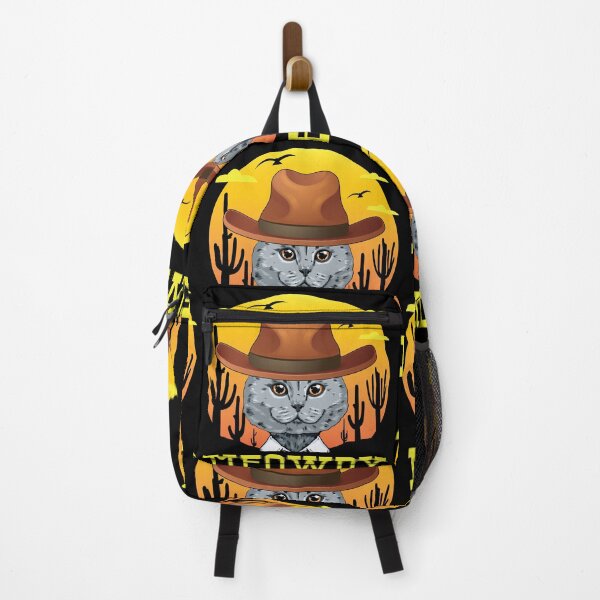 Item preview, Meowdy Funny Texan Cowboy Cat Southern Country Sunset designed and sold by GravitiTees.