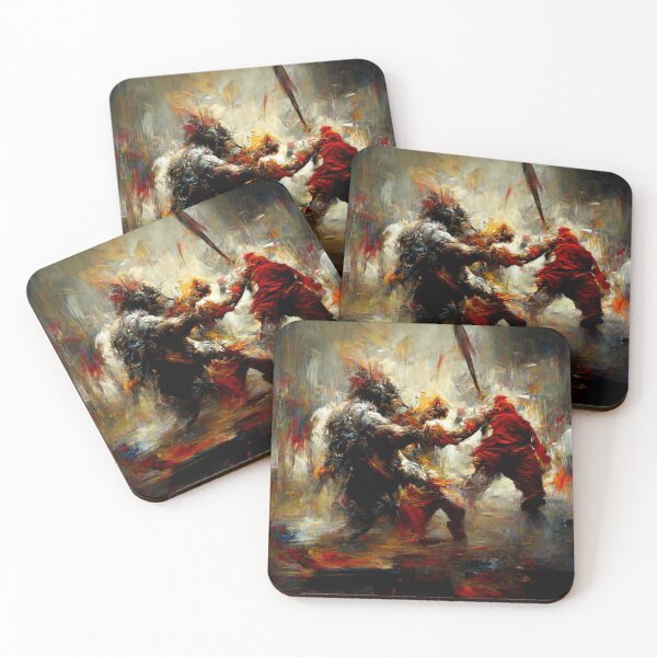 Item preview, Abstract Barbarian in Battle designed and sold by Anger-Creations.