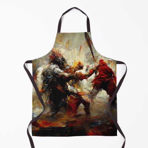 Item preview, Abstract Barbarian in Battle designed and sold by Anger-Creations.