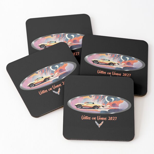 Item preview, Vettes on Venus, Alien Hotrod Sports Car Ufology, Vette, UFO designed and sold by classic car craze.