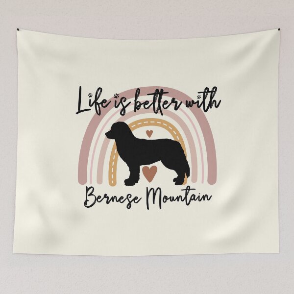 Item preview, Bernese Mountain Rainbow Aesthetic Boho designed and sold by rafaeltto.