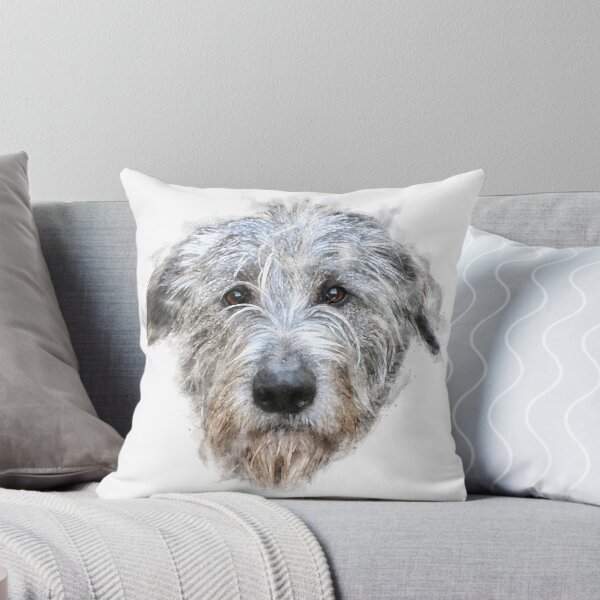 Item preview, Irish Wolfhound Watercolour Artwork designed and sold by Typeglyphs.