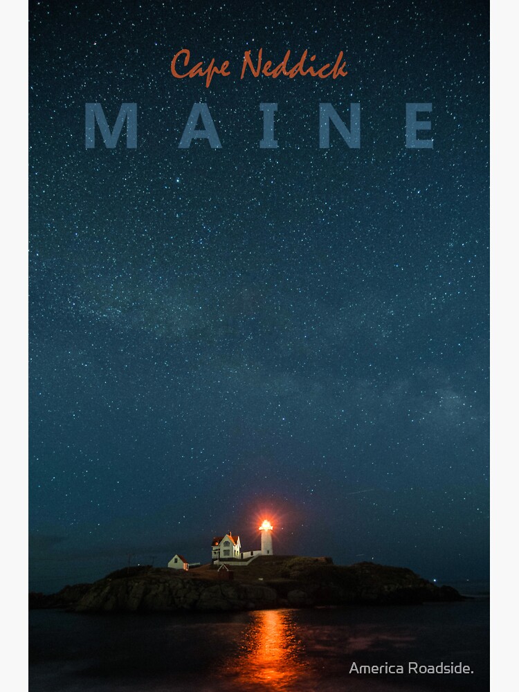 "Cape Neddick Maine. " Sticker for Sale by ishore1 Redbubble