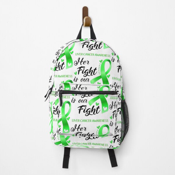 Item preview, Liver Cancer Awareness Her Fight is our Fight Liver Cancer Awareness Support Liver Cancer Warrior Gifts designed and sold by heckforddewey.