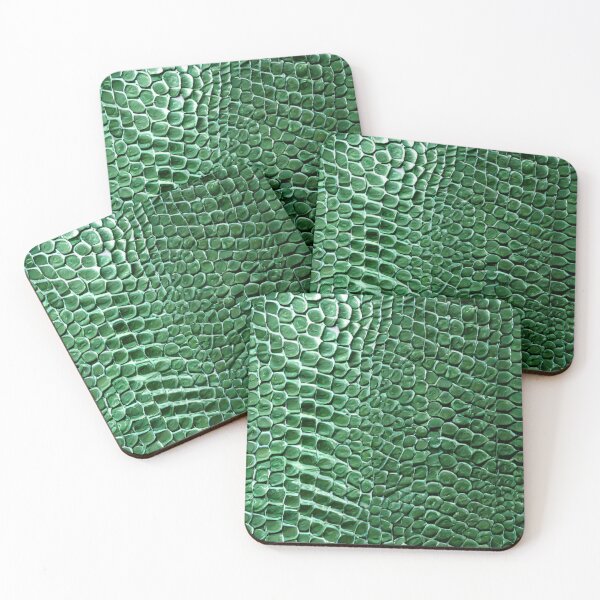 Item preview, Green Reptile Skin Texture Pattern Design  designed and sold by NellVerde.