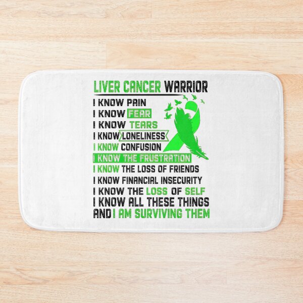 Item preview, Liver Cancer Awareness I Am Liver Cancer Warrior I Know All These Things and I Am Surviving Them Support Liver Cancer Warri designed and sold by heckforddewey.