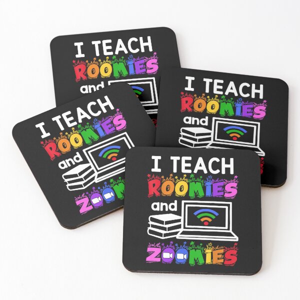 Item preview, I Teach Roomies And Zoomies Virtual School Teacher designed and sold by hikelkryderw14.