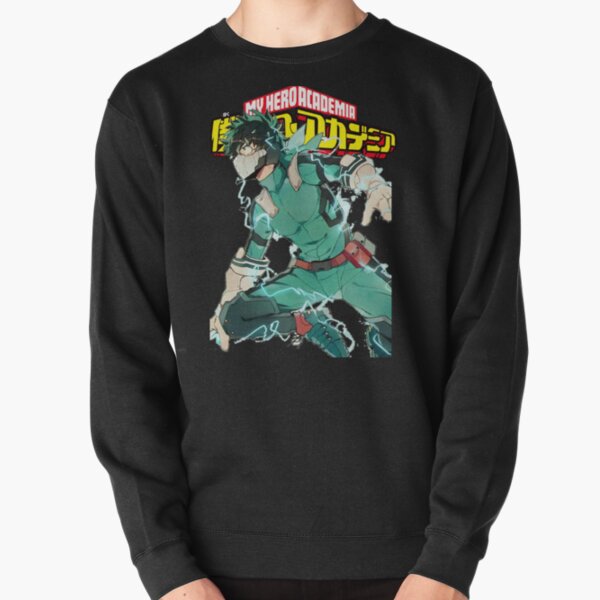 Deku Full Cowl-My hero Academia Pullover Sweatshirt