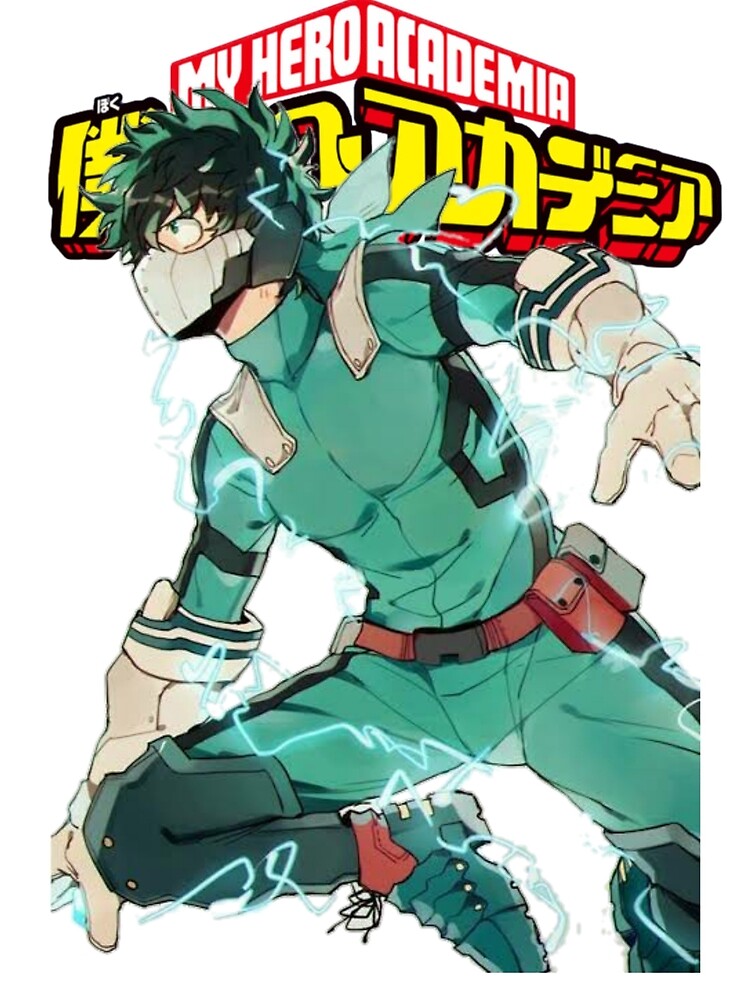 Deku Full Cowl My Hero Academia Canvas Print By CalvishoDesigns Redbubble