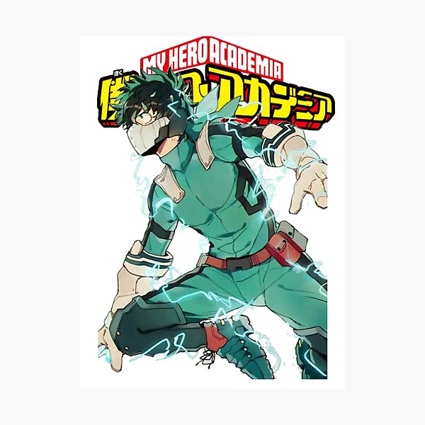 Deku Full Cowl-My hero Academia Photographic Print