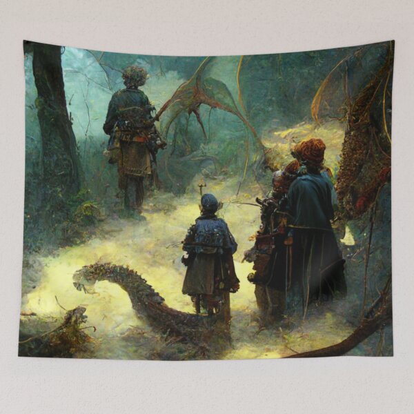 Item preview, Adventurers Encountering the Unknown designed and sold by Anger-Creations.
