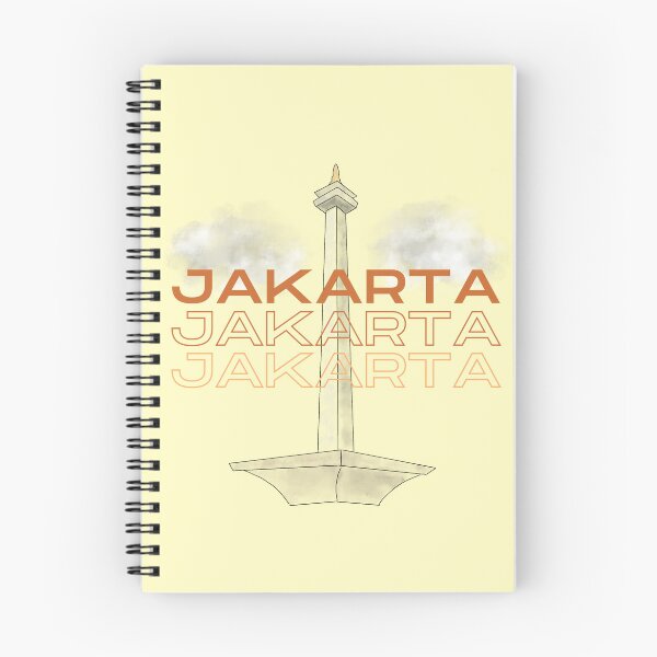 Item preview, Jakarta National Monument Design designed and sold by pearl-carnation.