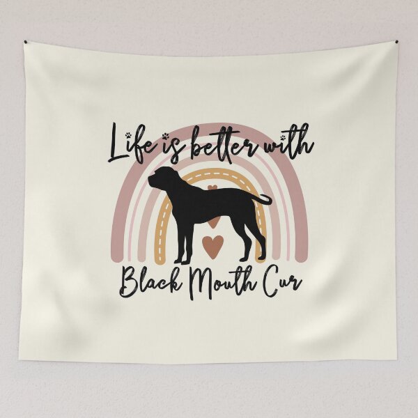 Item preview, Black Mouth Cur Rainbow Aesthetic Boho designed and sold by rafaeltto.