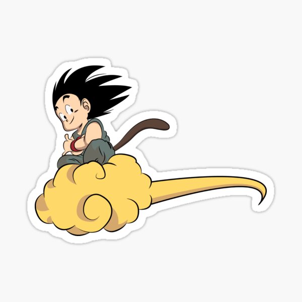Kid Goku On Nimbus Cloud - Was created last year after seeing several other...