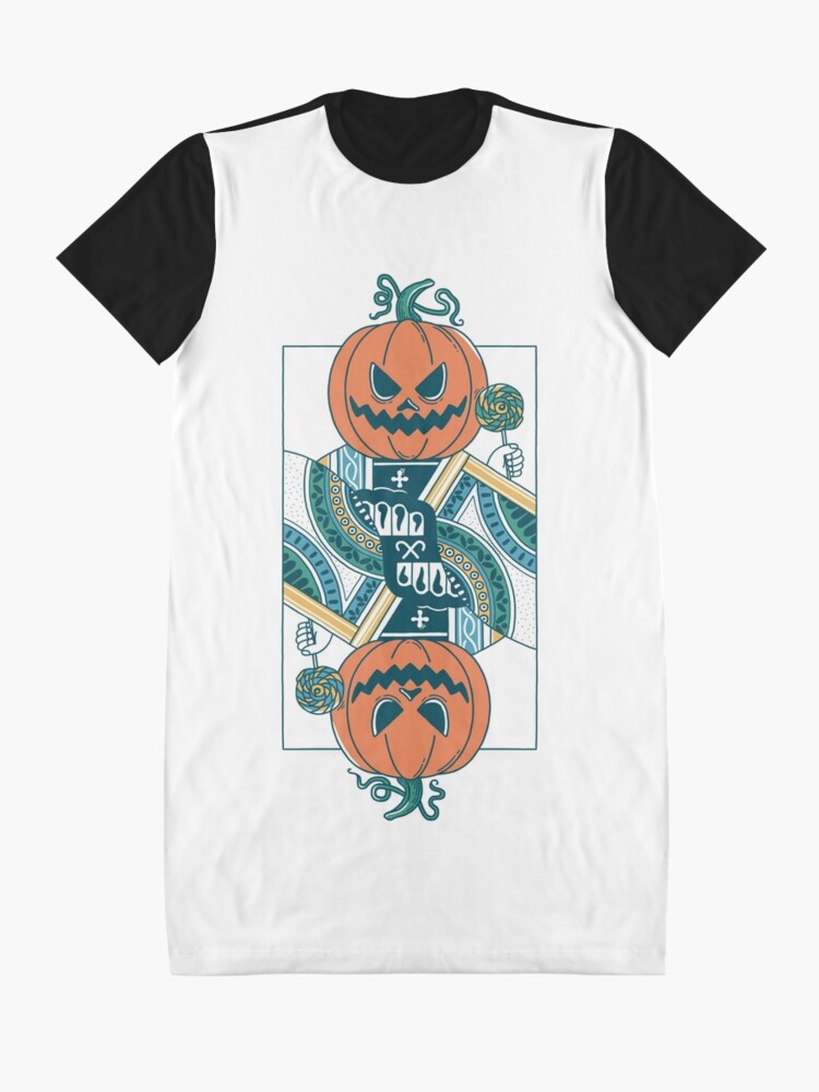 pumpkin tshirt dress