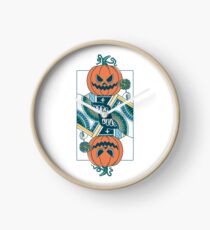 Pumpkin Player Clock